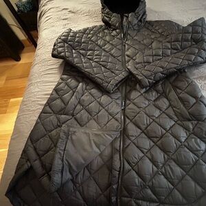 Athleta Quilted Black Jacket